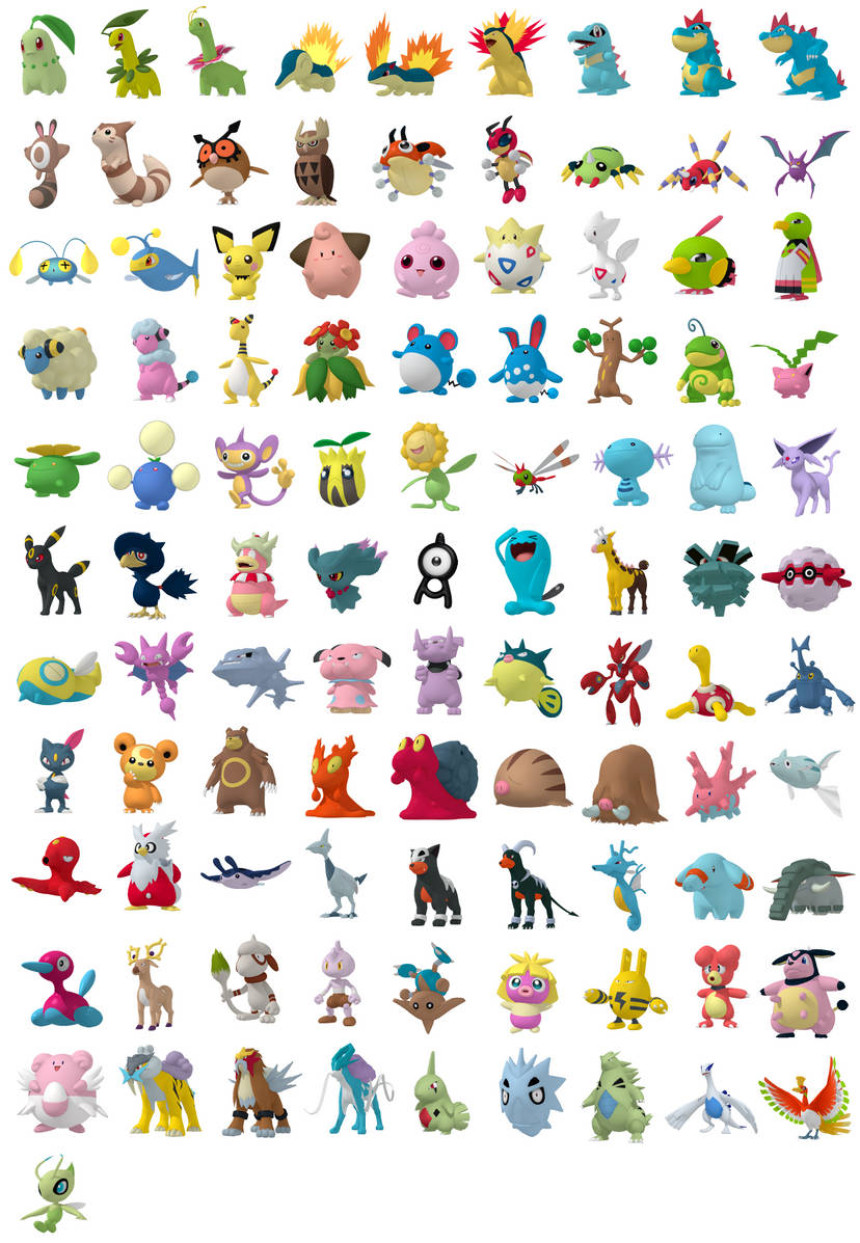 PACK POKEMON 2DA GEN [PET]