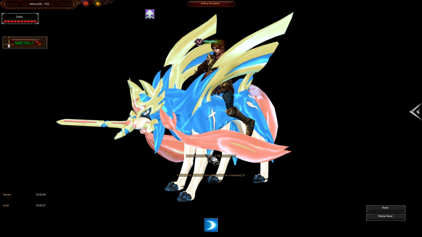 ZACIAN & ZAMACENTA [MOUNT] [POKEMON]