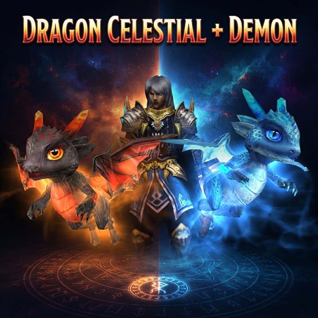 DRAGON CELESTIAL + DEMON + EFFECTS [PET]