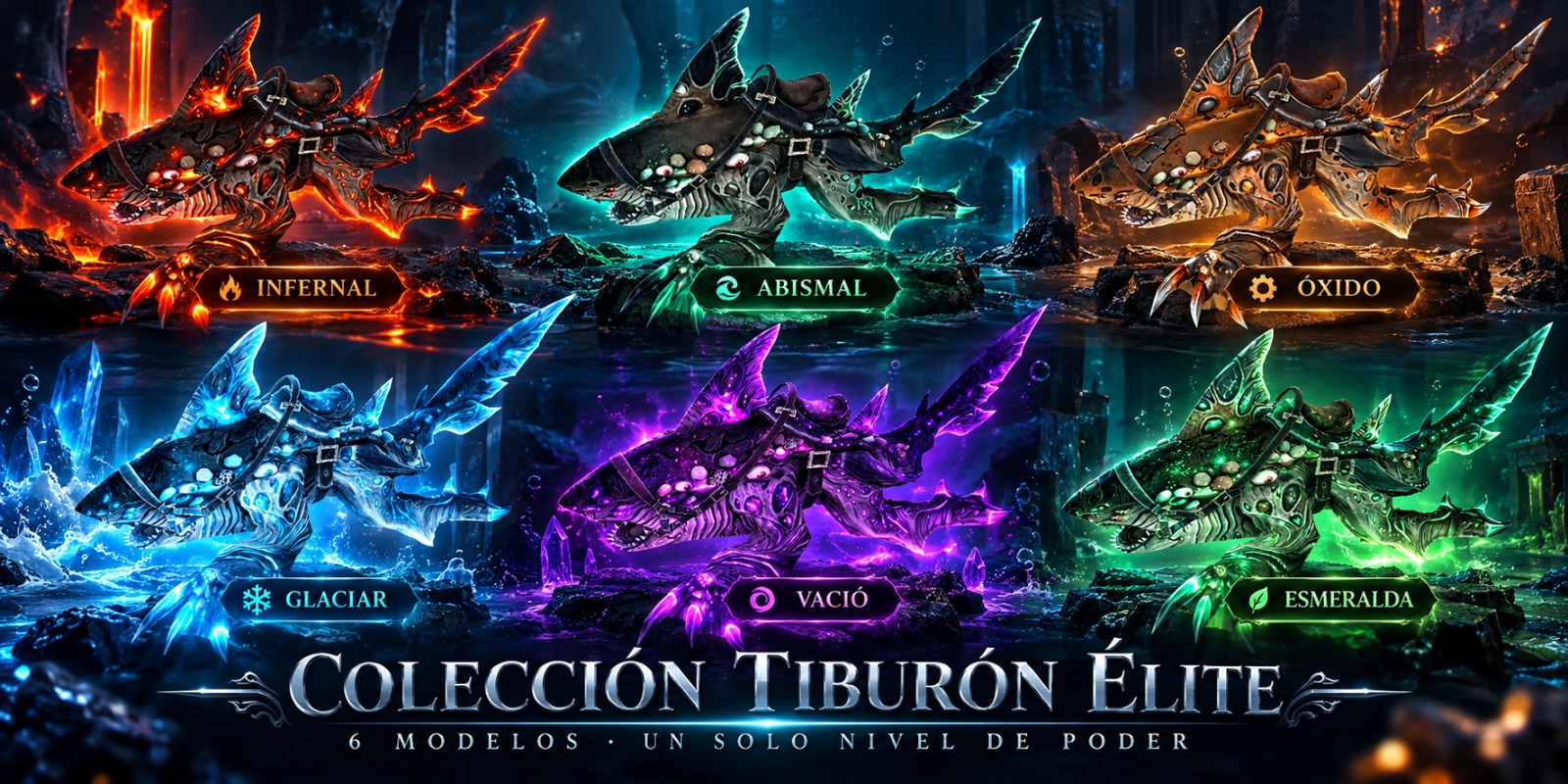 MOUNT SHARK ELITE + ELEMENTS [RABBITSKIN]