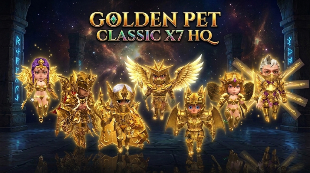PACK GOLDEN PETS CLASSIC HQ X8 [RABBITSKIN]