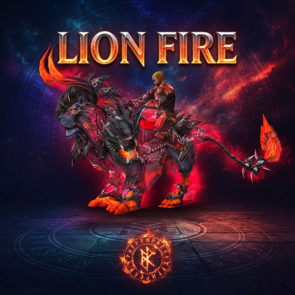 LION FIRE + EFFECTS [MOUNT]