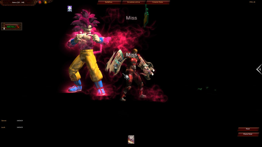 GOKU DAIMA SSJ4 [BOSS] + EFFECTs