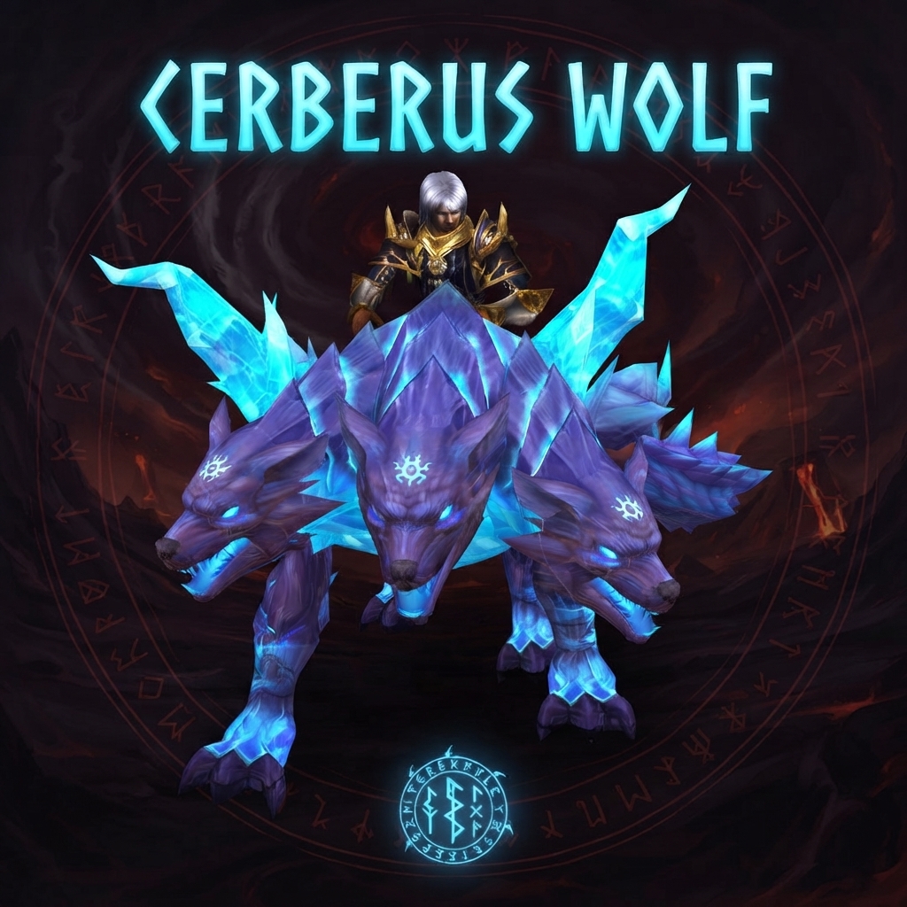 CERBERUS WOLF + RABBITSKIN [MOUNT]