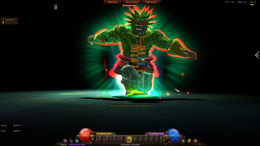 BROLY OZARU [BOSS] [RABBISKIN] + EFFECTS