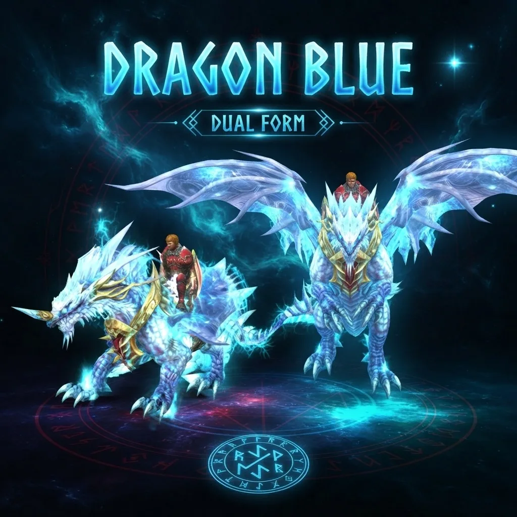 DRAGON BLUE + EFFECTS [MOUNT]