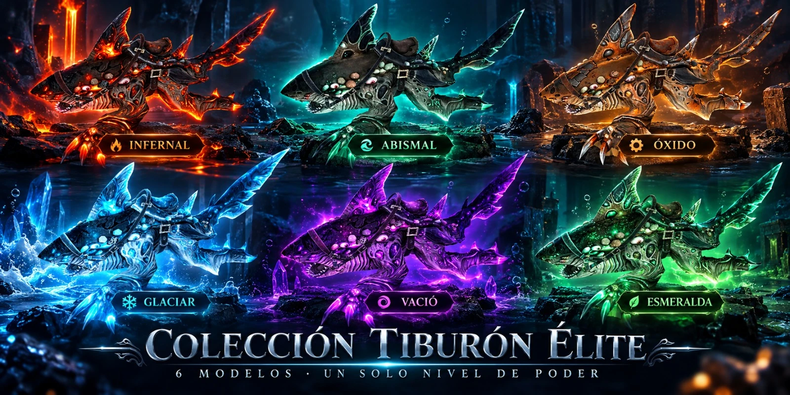 MOUNT SHARK ELITE + ELEMENTS [RABBITSKIN]