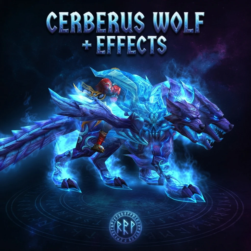 CERBERUS WOLF + RABBITSKIN [MOUNT]